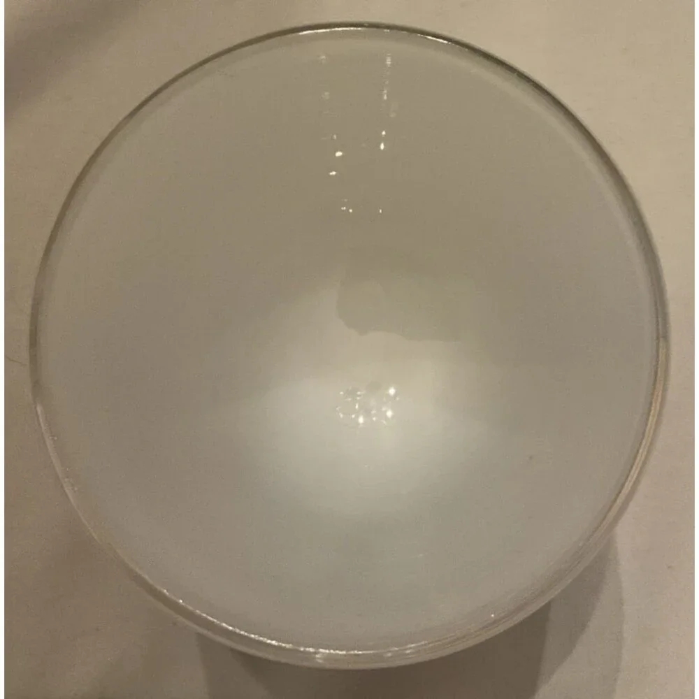 Retired Pre-Triskelion Glassybaby “Grove” Etched Holiday Votive With Name Disc